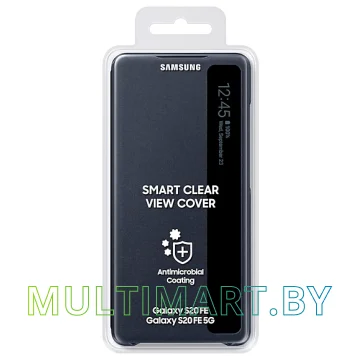 Чехол Samsung Smart Clear View Cover для Galaxy S20 FE (темно-синий) картинка 8